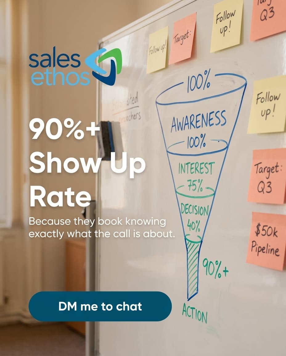 90%+ Show Up Rate